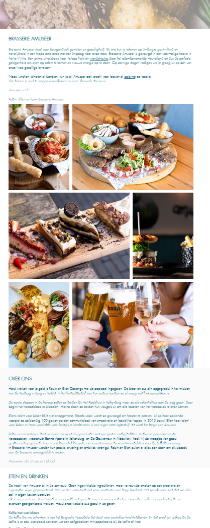 Brasserie Amuseer – screenshot 2
