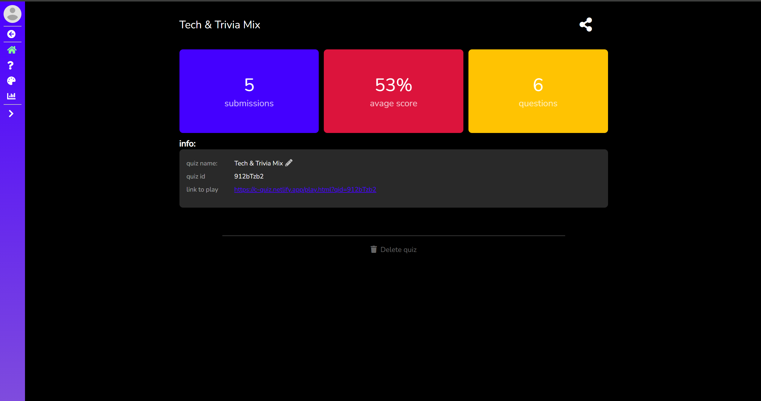 c-quiz – screenshot 1