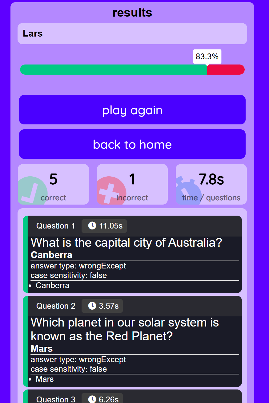 c-quiz – screenshot 6