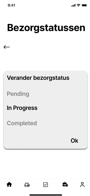Matrix Inc Bezorg-app – screenshot 5